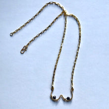 Indlæs billede til gallerivisning 'Femme' halskæde med brune perler