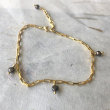 Indlæs billede til gallerivisning 'June' armbånd forgyldt sølv