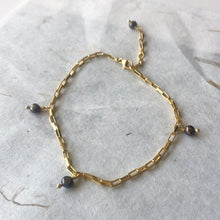 Indlæs billede til gallerivisning 'June' armbånd forgyldt sølv