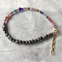 Indlæs billede til gallerivisning 'Rainbow' armbånd, forgyldt sølv